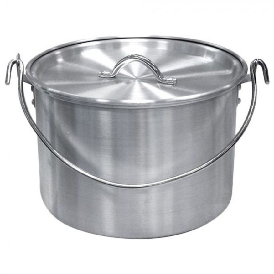 Котел алюминиевый с крышкой 4.8 л, Tramp