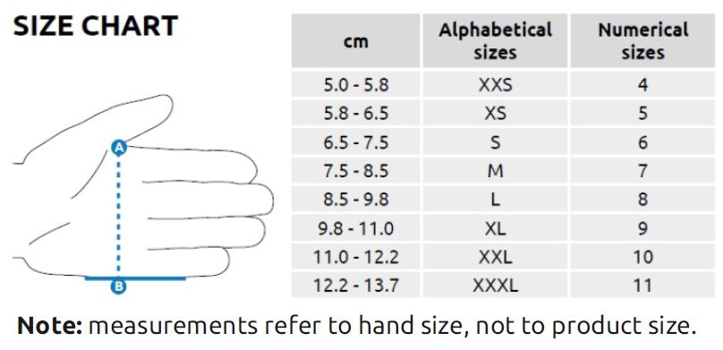 Перчатки AXION LIGHT/ EXLARGE, FINGERLESS, CAMP