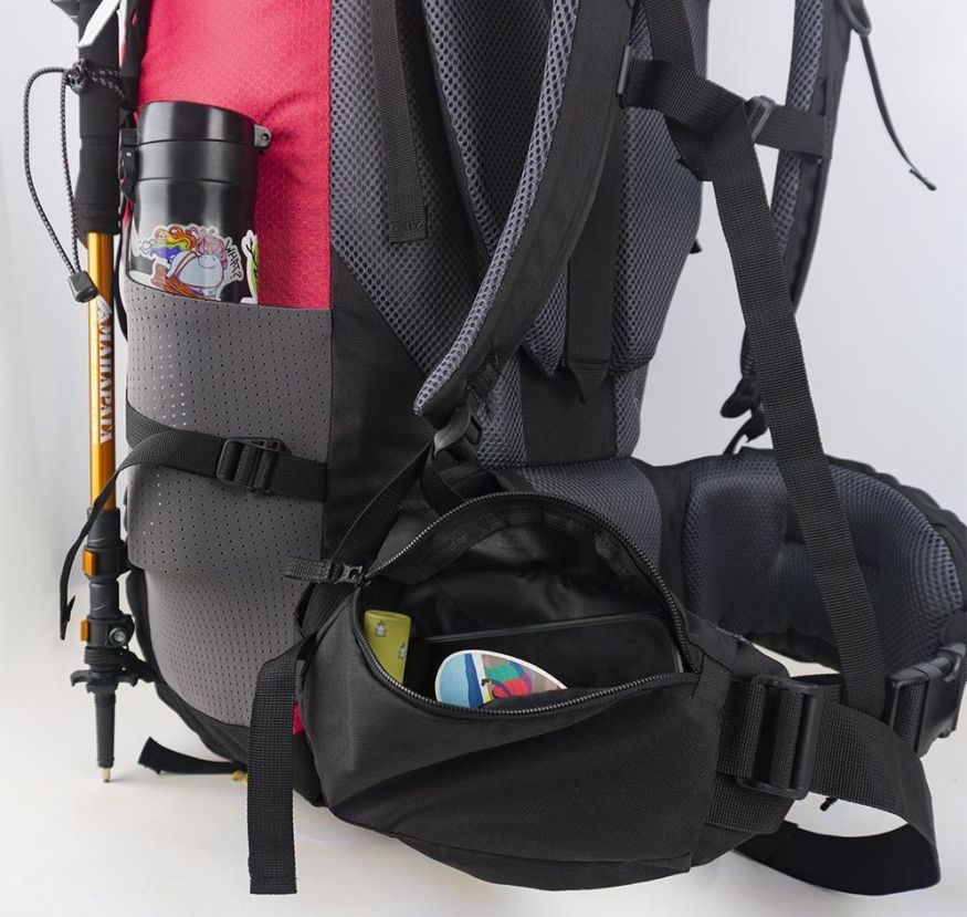 Рюкзак МАНАРАГА Ushba-70, розовый