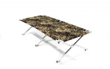 Раскладушка в туристическом чехле 1950x650x400 мм, алюминий, Следопыт