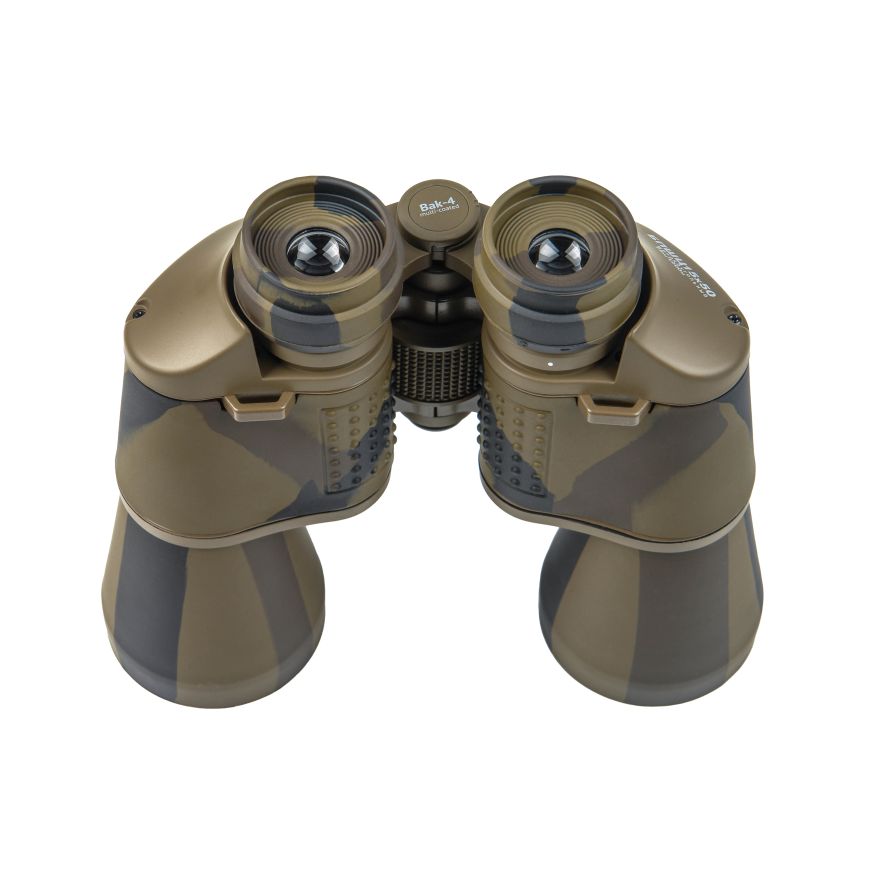 Бинокль Veber Classic БПШЦ 15x50 VRWA широкоугольный, камуфлированный