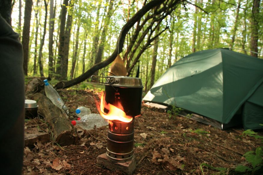 Печка щепочница Век Урал d 108 мм