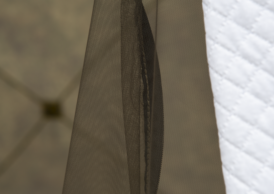 Палатка зимняя КУБ 4 камуфляж (трехслойная)