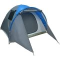 Палатка туристическая Кама-3 двухслойная, (100+215)*215*170 см, серо-синий