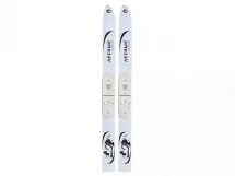 Лыжи Лесные, дерево-пластик, длина 175 см, ширина 11 см, с накладками