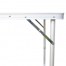 Стол складной  (120*60*50/70 см, алюминий)