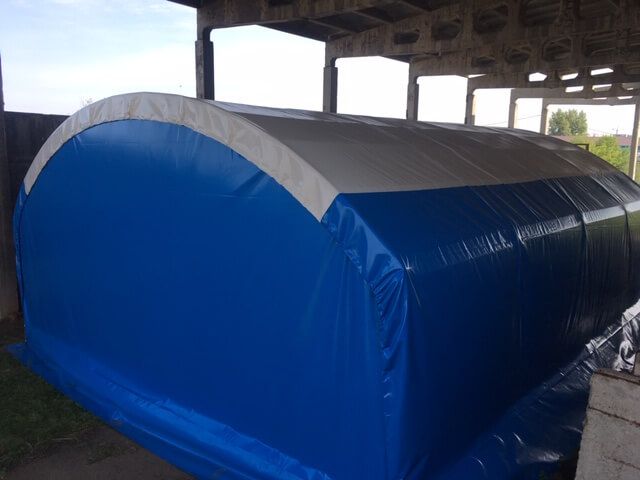 Палатка для ремонта техники АНГАРа - 150 (площадь 150 кв.м.)