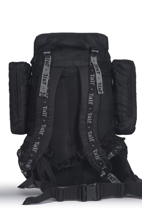 Рюкзак тактический Сармат 3, Оксфорд (рип-стоп), черный-серый, 65 л, ТАЙФ