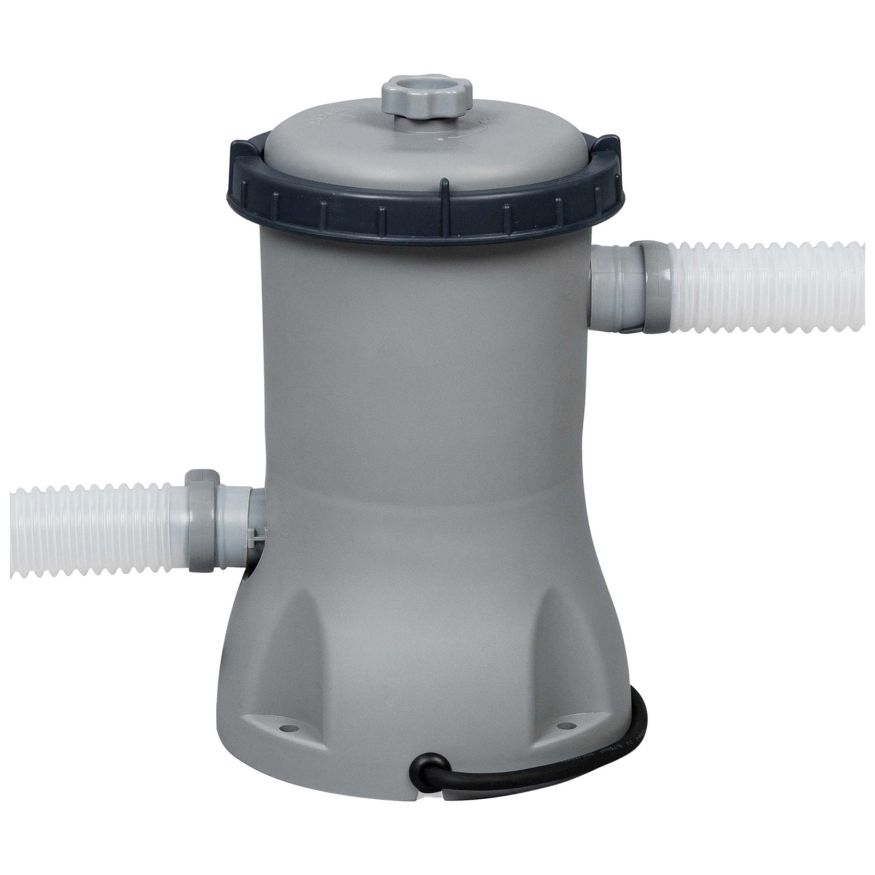 Бассейн каркасный Power Steel, 412 х 201 х 122 см с лестницей и картриджным фильтром 2006л/ч