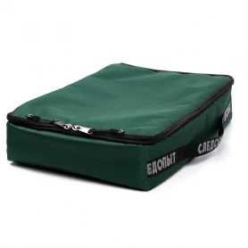 Чехол для плиты и газового баллона "СЛЕДОПЫТ", 42х30х11 см, Oxford 600D, цв. зеленый