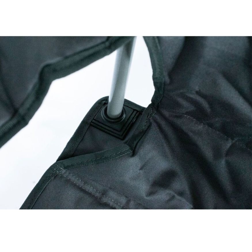 Кресло с регулируемым наклоном спинки Tramp (черный/серый)