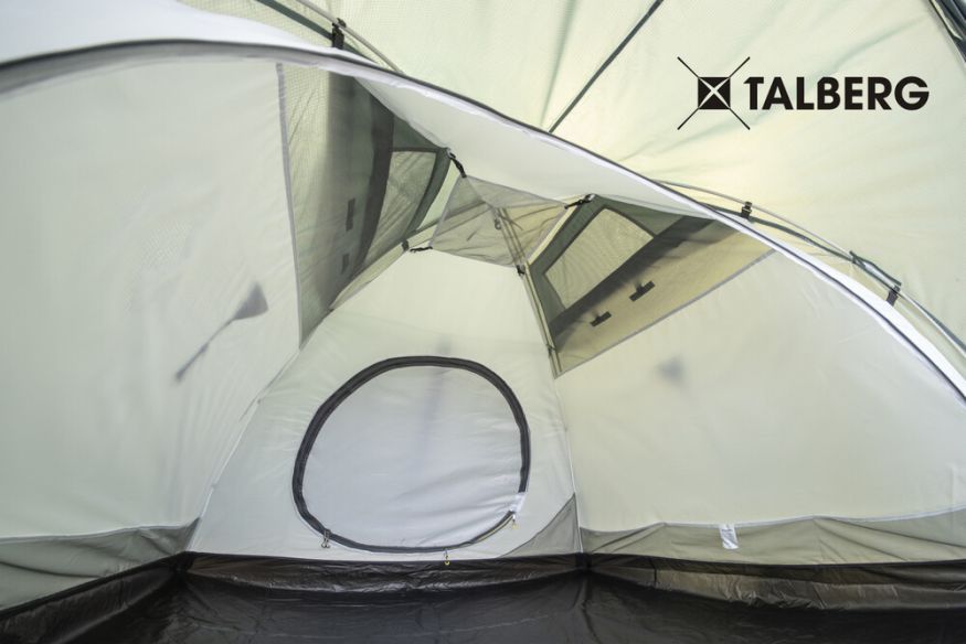 Палатка Talberg Malm 3, зеленый цвет