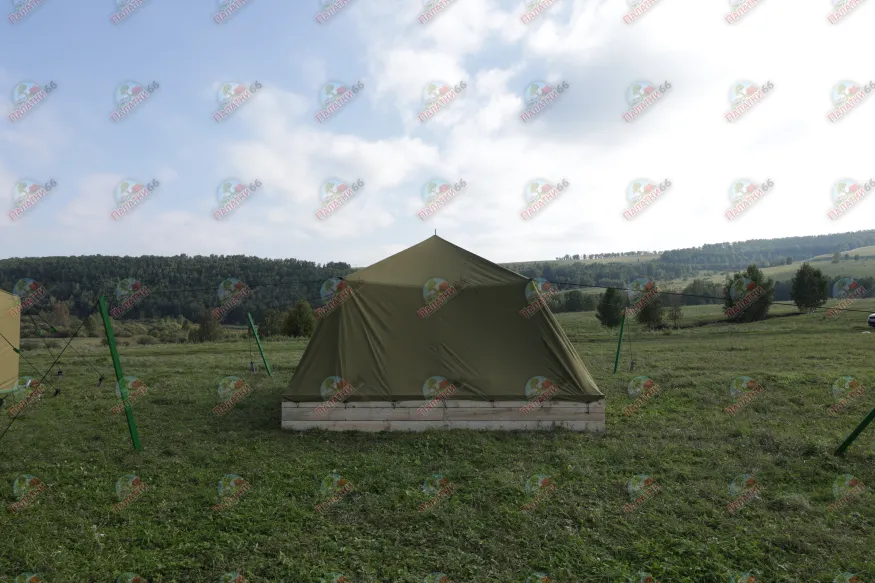 Армейская палатка лагерная солдатская (ПЛС)
