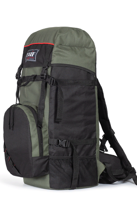 Рюкзак туристический Турист Лайт 1, ПВХ 600, олива/черный, 100 л, ТАЙФ