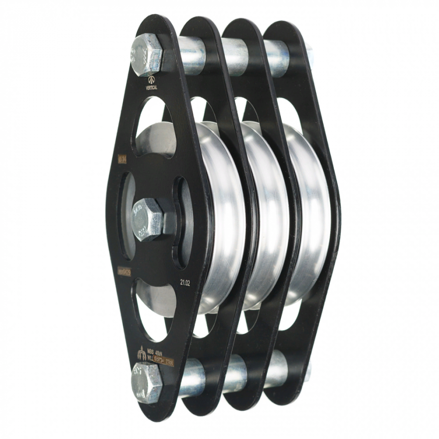 Блок-ролик тройной