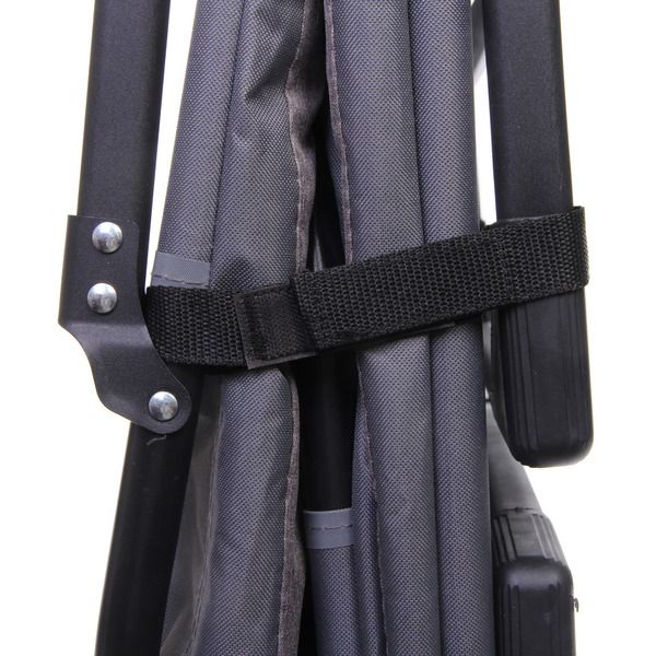 Раскладушка кемпинговая складная 195*64*30 см, серый