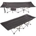 Раскладушка кемпинговая складная 188*66*41 см, черный