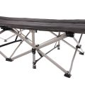 Раскладушка кемпинговая складная 188*66*41 см, черный