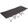 Раскладушка кемпинговая складная 188*66*41 см, черный