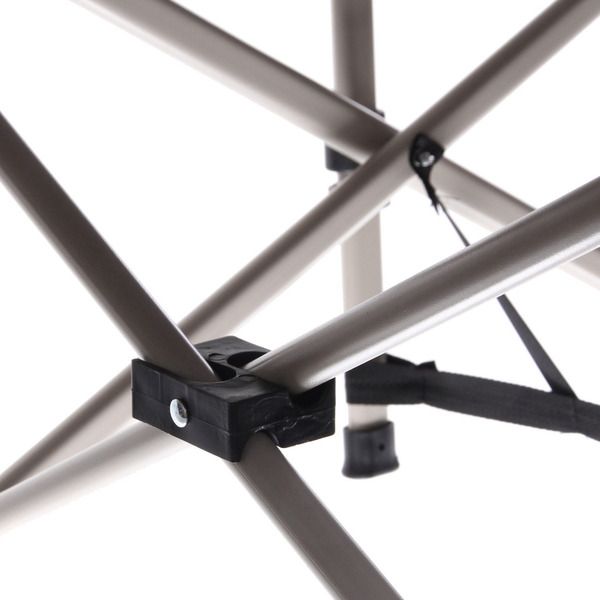 Раскладушка кемпинговая складная 188*66*41 см, серая