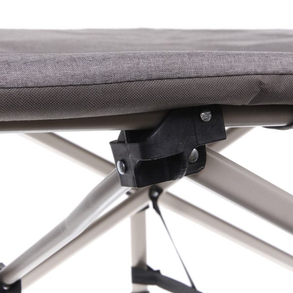 Раскладушка кемпинговая складная 188*66*41 см, серая