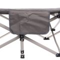 Раскладушка кемпинговая складная 188*66*41 см, серая