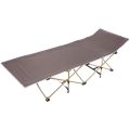 Раскладушка кемпинговая складная 188*66*45 см, серая