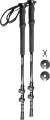 Палки треккинговые &amp;quot;PULSE&amp;quot; с удлиненной рукояткой