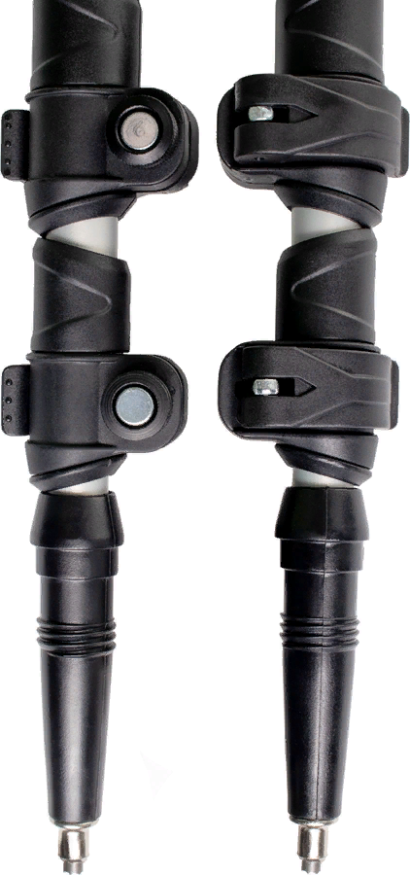 Палки треккинговые &amp;quot;PULSE&amp;quot; с удлиненной рукояткой