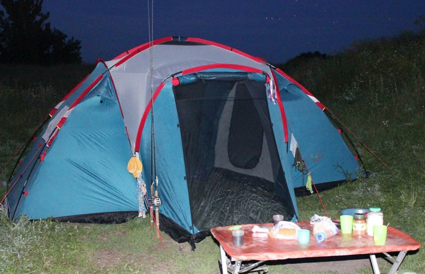 Палатка Canadian Camper SANA 4 PLUS, цвет royal