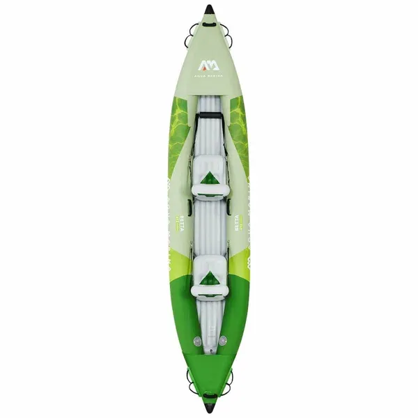 Каяк надувной двухместный с веслами Aqua Marina Betta-412, 412x80см