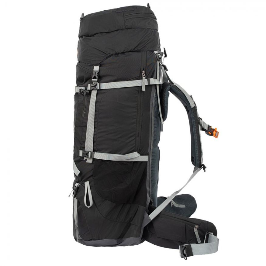 Рюкзак туристический Thor 90+10 черный, Tramp