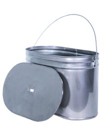 Котел Век с крышкой 12 л овальный