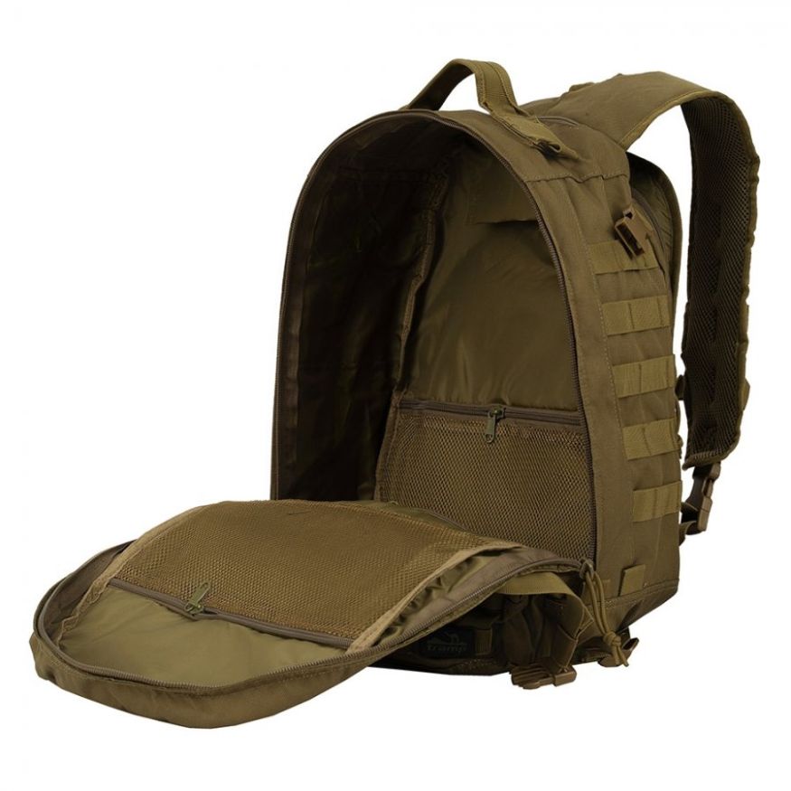 Рюкзак туристический Commander 50, песочный, Tramp