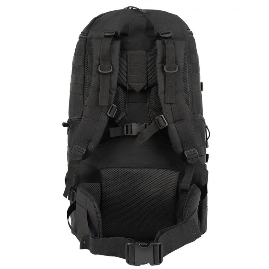 Рюкзак туристический Patrol 65, черный, Tramp