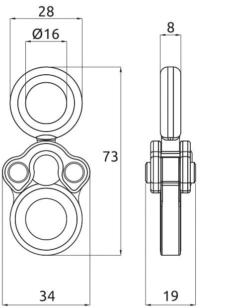 Вертлюг GYRO 1, CAMP