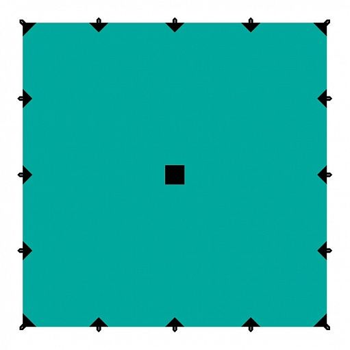 TENT тент 6x6м  Talberg, зелёный