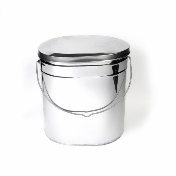 Котелок высокий 6,5 л крышка без ручек Роза Ветров