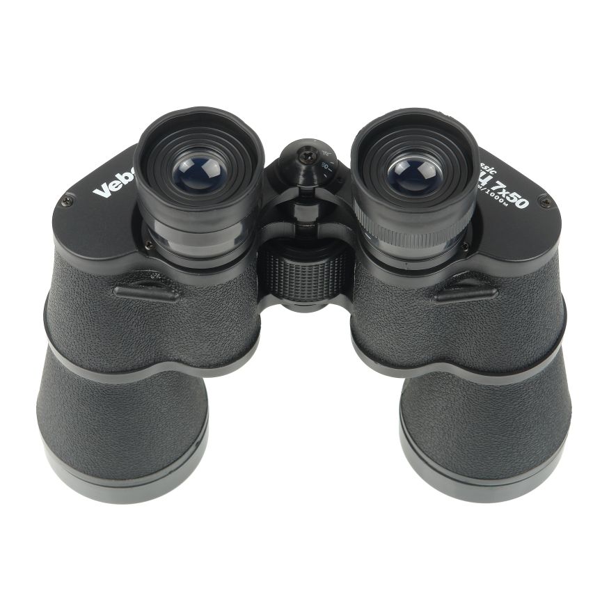 Бинокль Veber Classic БПЦ 7x50 VL черный, кожа