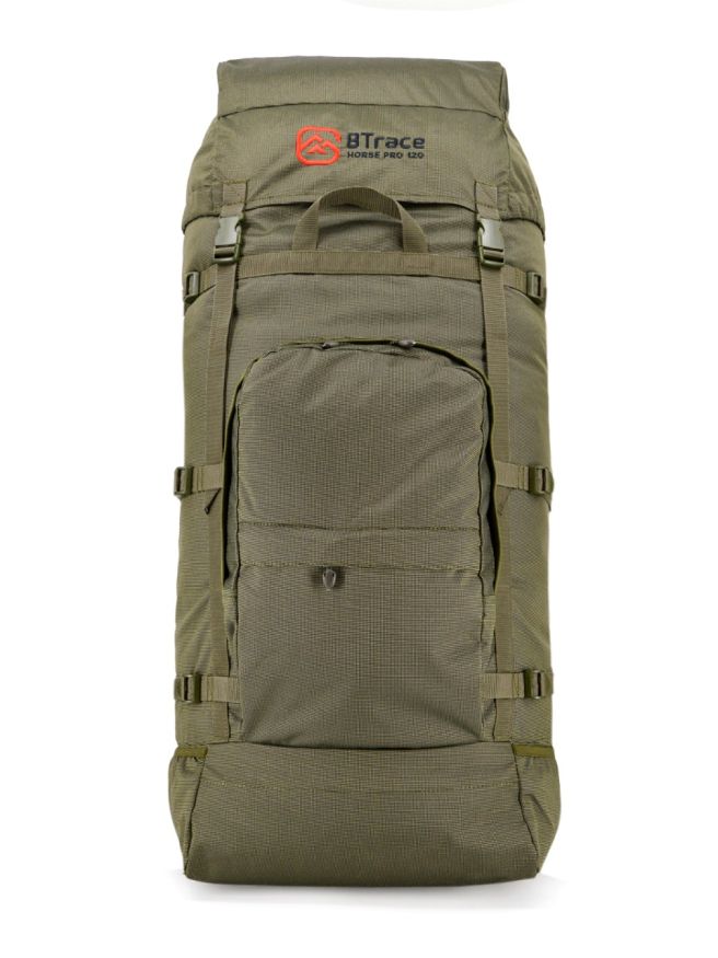 Рюкзак туристический Horse 110 зеленый, 110 л, Btrace