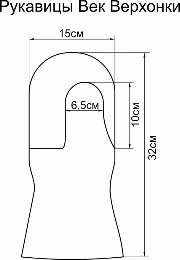 Рукавицы Век Верхонки